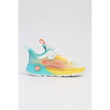 Benetton® Ithal Beyaz Sari Çocuk Spor Ayakkabı BNI-10277