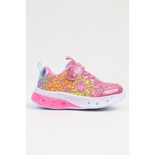 Benetton Benetton® Ithal Fusya Işıklı Çocuk Spor Ayakkabı BNI-10125