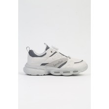 Benetton Benetton® Ithal Gri Çocuk Bağcık Mekanizmalı Spor Ayakkabı BNI-10253