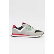 Pierre Cardin Benetton® Ithal Erkek Siyah Gri Spor Ayakkabı BNI-10047