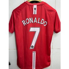 Cheecky Chic Manchester United 2008 Sezonu Cristiano Ronaldo Kısa Kol Nostalji Forması