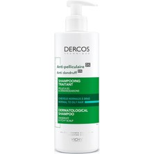 Dercos Anti-Dandruff Kepek Karşıtı Bakım Şampuanı - Normal ve Yağlı Saçlar 1 Paket, 390 ml Alithestereo