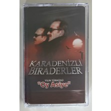 Senseç Müzik Karadenizli Biraderler Oy Asiye Kaset (Jelatininde Sıfır Orjnal Dönem Baskı Kaset)