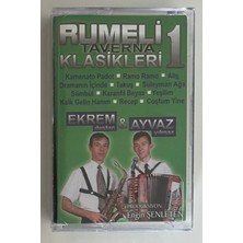 Erdal Ekrem Destan Ayvaz Yılmaz Rumeli Taverna Klasikleri 1 Kaset (Jelatininde Sıfır Orjnal Dönem Baskı Kaset)