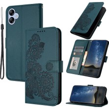 Cool-M Case Samsung Galaxy A05 4g Mandala Çiçeği Baskılı Cüzdan Telefon Kapağı (Yurt Dışından)