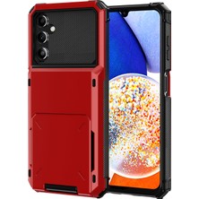 Cool-M Samsung Galaxy A35 5g Kart Tutucu Pc+Tpu Hibrit Koruyucu Kapak (Yurt Dışından)