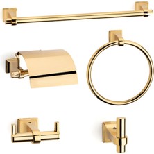 Steplıne Duvara Monte Diş Fırçalığı Gold Renk 128X103X131 Mm