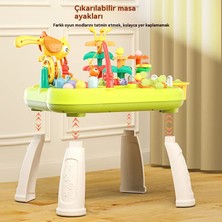Janjonstar Yeni Çok Fonksiyonlu Oyun Masası Çiftlik Eğlence Parkı Abs Malzeme Ebeveyn-Çocuk Interaktif Bebek Bulmaca Oyuncak (Yurt Dışından)