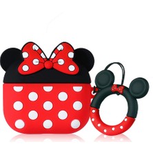 Microsonic AirPods 3. Nesil Kılıf Cartoon Figürlü Silikon Crtn-Fgr-Mni-Fre