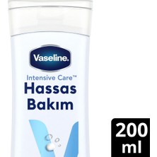 Vaseline Vücut Losyonu Hassas Bakım Kuru Çok Kuru ve Hassas Ciltler İçin 200 ml