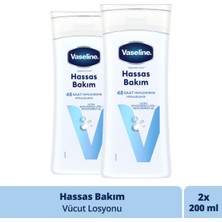 Vaseline Vücut Losyonu Hassas Bakım Kuru Çok Kuru ve Hassas Ciltler İçin 200 ml x2