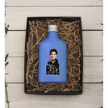 Bk Gift Kişiye Özel The Baba Karikatürlü Mavi Tasarım Cam Şişede 200 ml Kolonya-5, Babaya Hediye, Babalar Günü Hediyeleri, Hediyelik Baskılı Kolonya