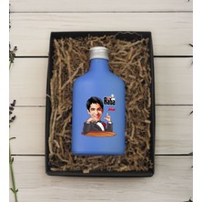 Bk Gift Kişiye Özel The Baba Karikatürlü Mavi Tasarım Cam Şişede 200 ml Kolonya-4, Babaya Hediye, Babalar Günü Hediyeleri, Hediyelik Baskılı Kolonya