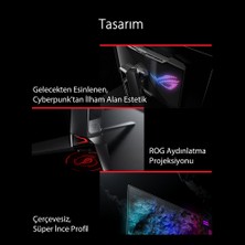 Asus Rog Swift OLED PG27AQDM 26,5 240HZ 0.03MS (Dp HDMI Usb) Freesync ve G-Sync Uyumlu 2k 2560 x 1440   Gamıng OLED Ekran Monitör