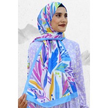 Elit Harem Soft Yaprak Desen Şal EŞ5199-7