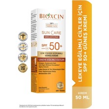 Bioxcin Sun Care Lekeye Eğilimli Ciltler Için Güneş Kremi SPF50+ 50 ml