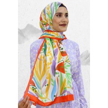 Elit Harem Soft Yaprak Desen Şal EŞ5199-8
