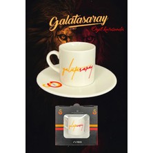 Bayev 2'li Takım Galatasaray Taraftar Lisanslı Özel Kutusunda Kahve Fincanı Gs Babalara Hediye