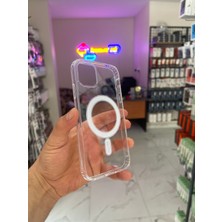 Eaksesuarnet iPhone 11 Uyumlu Magsafe Şeffaf Kılıf