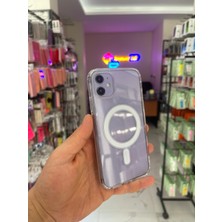 Eaksesuarnet iPhone 11 Uyumlu Magsafe Şeffaf Kılıf