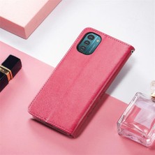 Colorful Shop Nokia G21 Kısa Kayış Dört Yapraklı Yonca Flip Kapak Kılıf (Yurt Dışından)