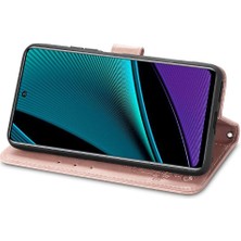 Colorful Shop Infinix Not 11 Pro Kısa Kayış Dört Yapraklı Yonca Deri Kılıf (Yurt Dışından)