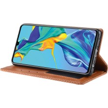 Colorful Shop Huawei P30 Cüzdan Pu Deri Manyetik Kapatma Için Kılıf (Yurt Dışından)