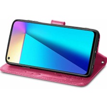 Colorful Shop Infinix Not 7 Için Kılıf Zarif Iş Dört Yapraklı Yonca Kapak Çevirin (Yurt Dışından)