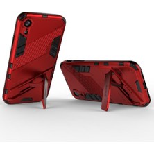 Colorful Shop Iphone Xr Kickstand Koruyucu Kapak Sağlam Askeri Kılıf (Yurt Dışından)