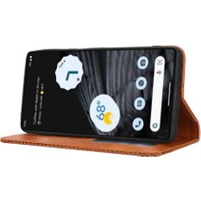 Colorful Shop Google Piksel 7 Pro 5g Pu Deri Cüzdan Manyetik Kapatma Için Kılıf (Yurt Dışından)