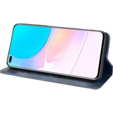 Colorful Shop Huawei Nova 8i Cüzdan Manyetik Kapatma Pu Deri Kılıf (Yurt Dışından)