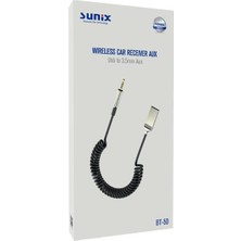 Sunix USB To 3.5mm Bluetooth Aux Kablo Bt-50