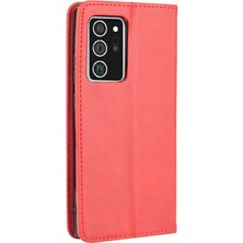 Colorful Shop Samsung Galaxy Not 20 Için Kılıf Ultra 5g Pu Deri Cüzdan Manyetik Kapatma (Yurt Dışından)