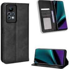 Colorful Shop Infinix Not 11 Pro Pu Deri Manyetik Kapatma Cüzdan Için Kılıf (Yurt Dışından)