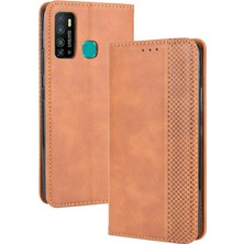 Colorful Shop Infinix Sıcak 9 Pu Deri Cüzdan Manyetik Kapatma Için Kılıf (Yurt Dışından)