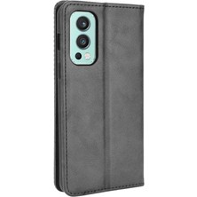 Colorful Shop Oneplus Nord 2 5g Pu Deri Manyetik Kapatma Cüzdan Için Kılıf (Yurt Dışından)