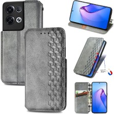 Colorful Shop Oppo Oppo 8 Pro Flip Kapak Için Kılıf Moda Tasarım Cüzdan Fonksiyon Vaka (Yurt Dışından)