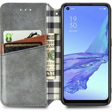 Colorful Shop Oppo A53 2020 Flip Kapak Için Kılıf Moda Tasarım Deri Kılıf Zarif (Yurt Dışından)