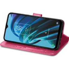 Colorful Shop Tcl 30 Xe 5g Dört Yapraklı Yonca Zarif Iş Kısa Kayış Flip Için Kılıf (Yurt Dışından)