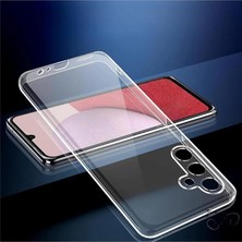 LioTech Samsung Galaxy A14 Uyumlu 3D Kamera Korumalı Şeffaf Darbe Emici Özellikli Sararmaz Ince Lüx Case