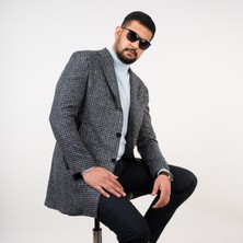 Sir Kaşe Regular Fit Erkek Kaban
