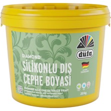 Düfa Diamond Silikonlu Dış Cephe Boyası Beyaz 20 kg