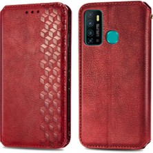 Colorful Shop Infinix Sıcak 9 Kılıf Için Kılıf Moda Tasarım Cüzdan Fonksiyonu Çevirin (Yurt Dışından)