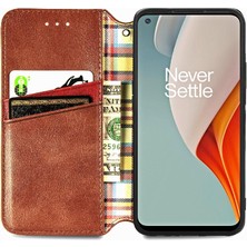 Colorful Shop Oneplus Nord N100 Moda Tasarımı Zarif Iş Cüzdan Flip Için Kılıf (Yurt Dışından)