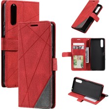 Colorful Shop Sony Xperia 10 Iv Için Kılıf Darbeye Pu Deri Cüzdan Flip Folio Kart (Yurt Dışından)