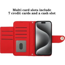 Colorful Shop IPhone 14 Için Kılıf Pro Max Cüzdan Kapak Kart Tutucu Darbeye Şık (Yurt Dışından)