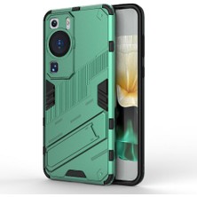 Colorful Shop Huawei P60 Kickstand Sağlam Askeri Koruyucu Kapak Için Kılıf (Yurt Dışından)