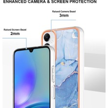 Colorful Shop Samsung Galaxy A05S 4g Tampon Tpu Mermer Silikon ile Uyumlu (Yurt Dışından)