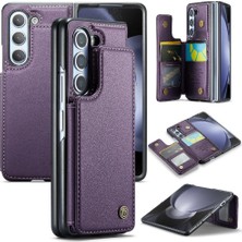 Colorful Shop Samsung Galaxy Z Fold 5 5g Kickstand Pu Deri Için Caseme Cüzdan Kılıf (Yurt Dışından)