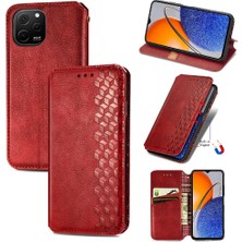 Colorful Shop Huawei Nova Y61 Için Kılıf Kılıf Kapak Çevirin Cüzdan Fonksiyonu Moda (Yurt Dışından)